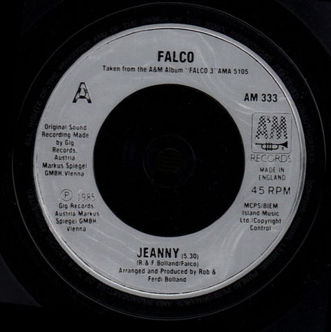 Jeanny-A&M-7" Vinyl P/S-VG/VG+