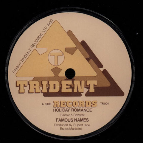 Holiday Romance-Trident-7" Vinyl P/S-VG/VG+