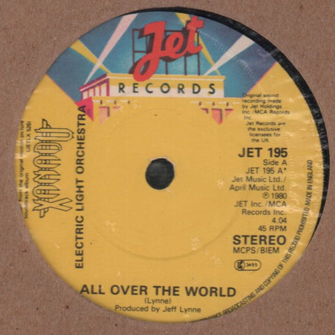 All Over The World/ Midnight Blue-Jet-7" Vinyl