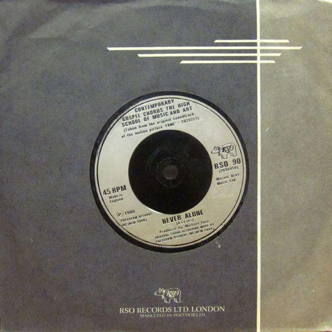Contemporary Gospel Chorus-Never Alone-RSO-7" Vinyl