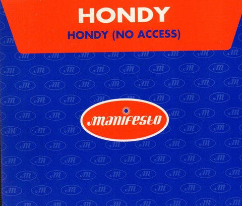 Hondy-Hondy (No Access)-CD Album