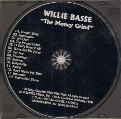 Willie Basse-The Money Grind-CD Album