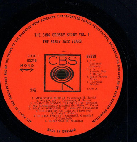 The Bing Crosby Show Volume 1-CBS-2x12" Vinyl LP Gatefold-VG+/NM
