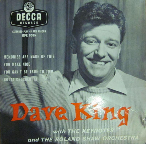 Dave King-Memories Are Made Of This-Decca-7" Vinyl