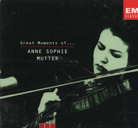 Mozart-Great Moments Of Anne Sophie Mutter-CD Album