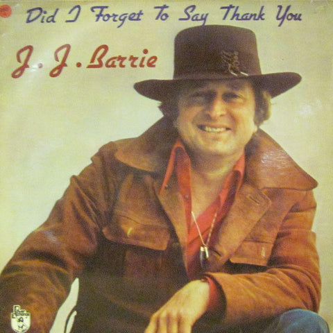 J.J Barrie-Did I Forget To Say Thank You-Power Exchange-Vinyl LP