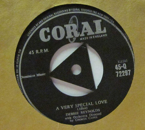 Debbie Reynolds-A Very Special Love-Coral-7" Vinyl
