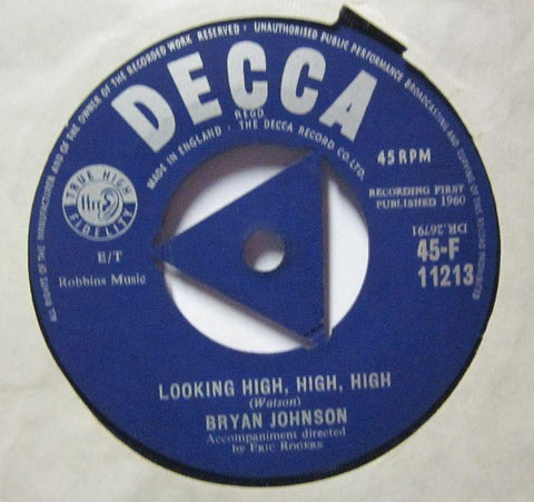 Bryan Johnson-Looking High High High-Decca-7" Vinyl