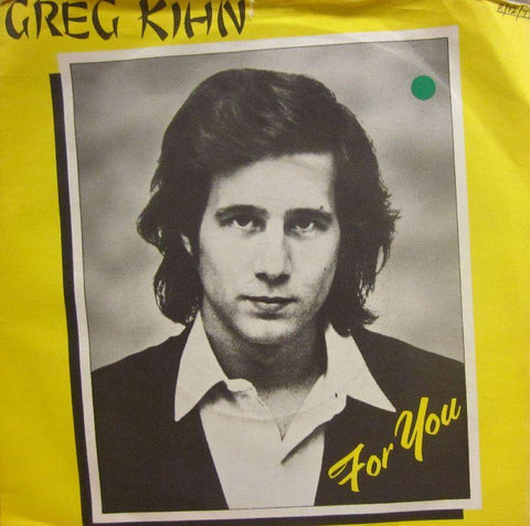 Greg Kihn-For You-Beserkley-7" Vinyl