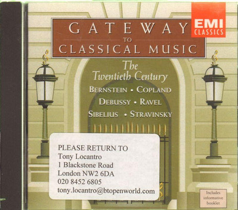 Various Classical-20Th Century-CD Album