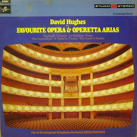 David Hughes-Favourite Opera & Operetta Arias-Columbia-Vinyl LP