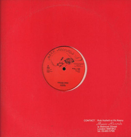 Cold Outside-Manic-12" Vinyl-VG/VG