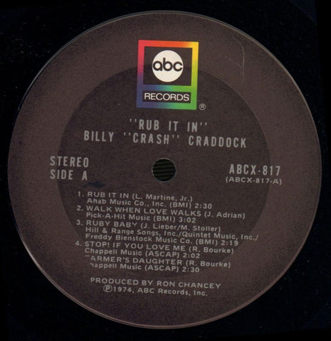 Rub It In-ABC-Vinyl LP-VG/VG+