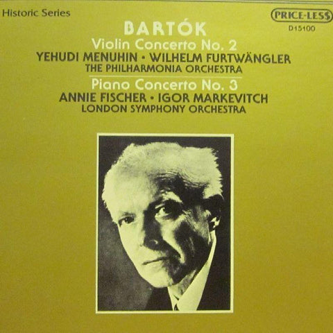 Bartok-Violin Concerto No.2-Priceless-CD Album