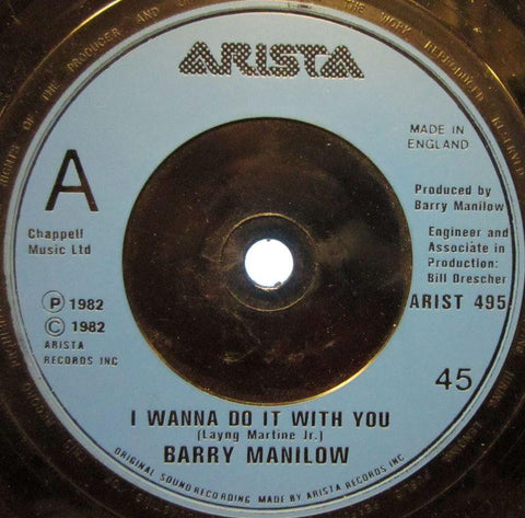 Barry Manilow-I Wanna Do It With You-Arista-7" Vinyl