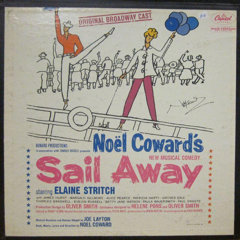 Various OST-Sail Away-Noel Coward-Capitol-2x12" Vinyl LP Gatefold