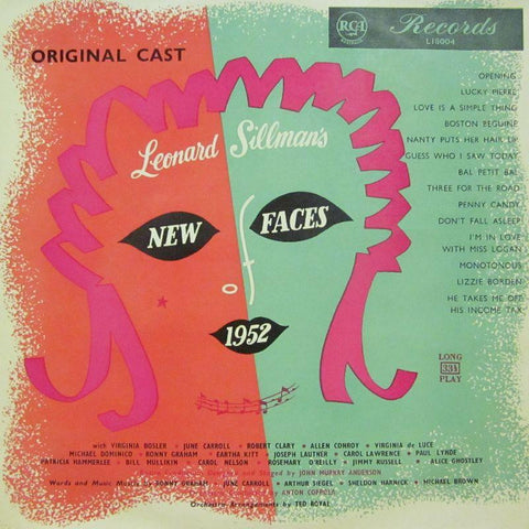 Various OST-New Faces Of 1952-RCA-Vinyl LP