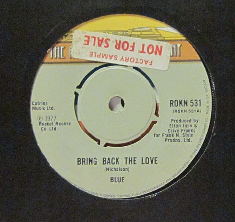 Blue-Bring Back The Love-Rocket-7" Vinyl