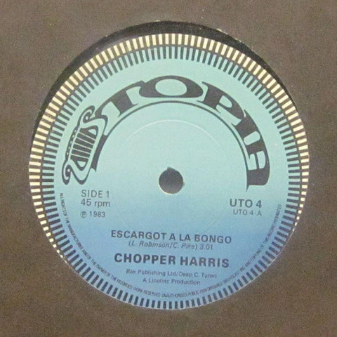 Chopper Harris-Escargot A La Bongo-Ustopia-7" Vinyl