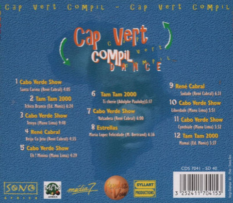 Cap Vert Compil Dance-Sono-CD Album-Like New
