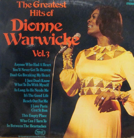 Dionne Warwick-The Greatest Hits Vol.3-Hallmark-Vinyl LP