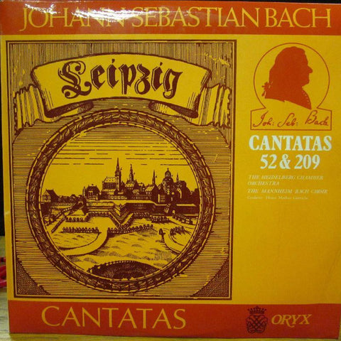 Bach-Cantatas 52 & 209-ORYX-Vinyl LP