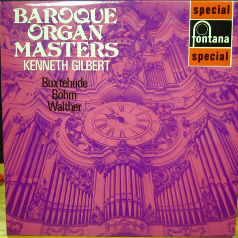 Buxtehude/Bohm/Walther-Baroque Organ Masters-Fontana Special-Vinyl LP