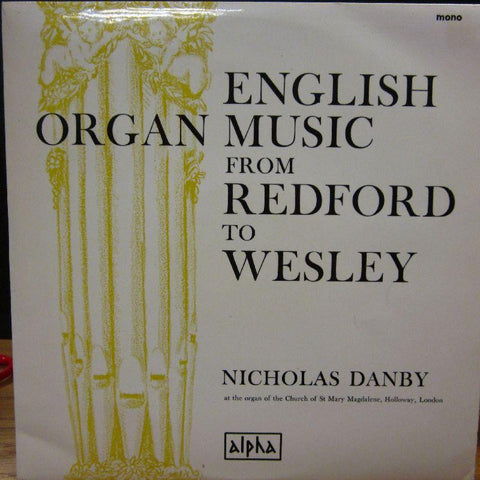 From Reford To Wesley-English Organ Music-Alpha-Vinyl LP