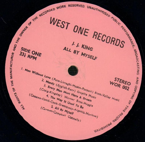 All By Myself-West One-Vinyl LP-VG/Ex