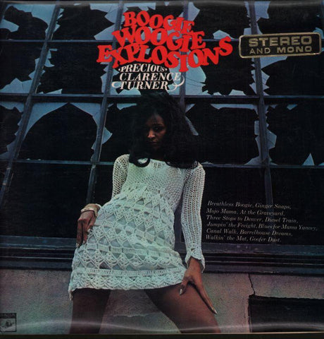 Clarence Turner-Boogie Woogie Explosions-Saga-Vinyl LP
