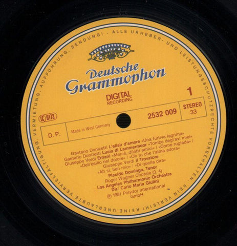 Gala Opera Concert-Deutsche Grammphon-Vinyl LP-VG/Ex-