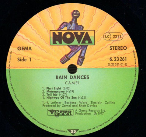 Rain Dances-Nova-Vinyl LP-VG/VG+