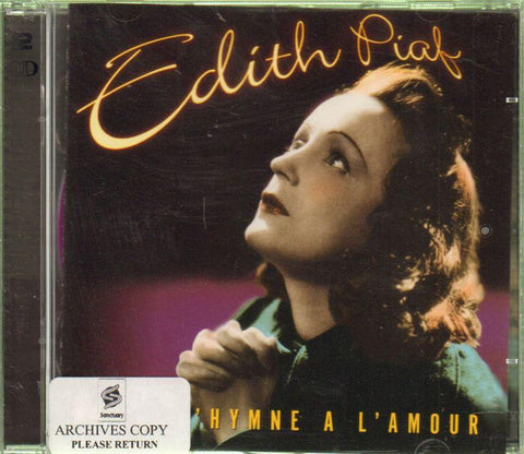 Edith Piaf-Hymne A L'Amour-CD Album