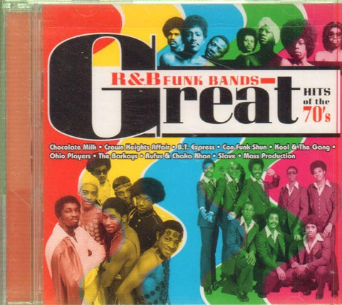 Great R & B Groups-Great Funk Bands: 70's-CD Album-New