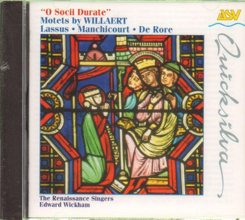 Orlando Di Lasso-Willaert/ Rore/ Lassus/ Manchicourt: Sacred Choral Works-CD Album