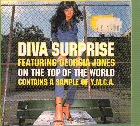 Diva Surprise-On Top Of The World-CD Single-New