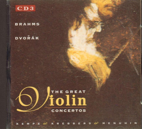 Brahms/Dvorak-The Great Violin Concertos-CD Album
