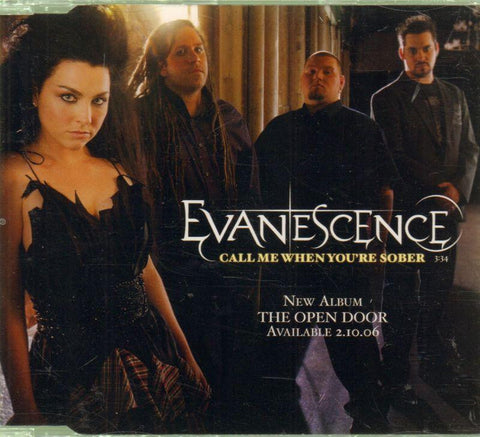 Evanescence-Call Me When You're Sober-CD Single