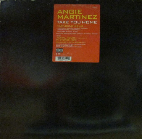 Angie Martinez-Take You Home (Just Blaze Remix)-Elektra-12" Vinyl