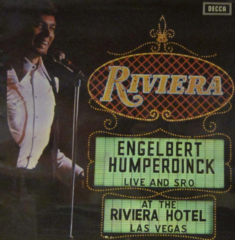 Engelbert Humperdinck-Live At Riviera-Decca Green-Vinyl LP Gatefold