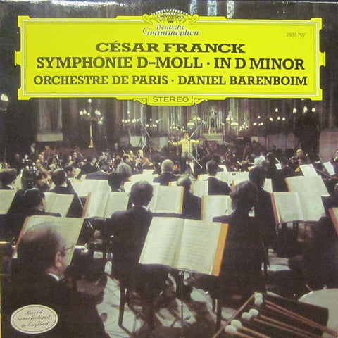 Cesar Franck-Symphonie D-Deutsche Grammophon-Vinyl LP