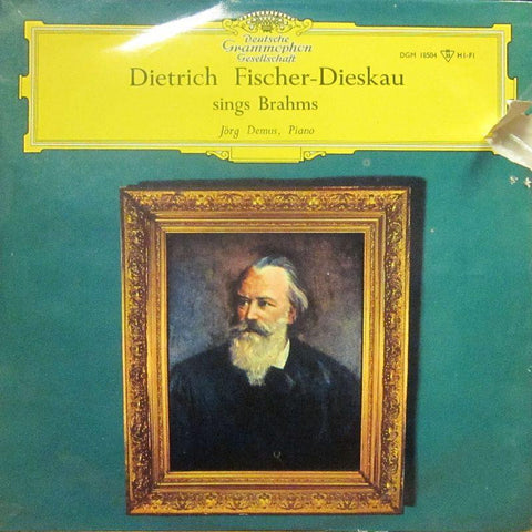 Fischer-Dieskau-Sings Brahms-Deutsche Grammophon-Vinyl LP