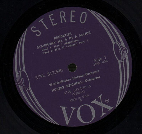 Symphony No.6 Hubert Reichert-Vox-Vinyl LP-VG/VG