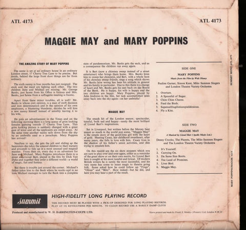 Mary Poppins & Maggie May-Summit-Vinyl LP-G/VG