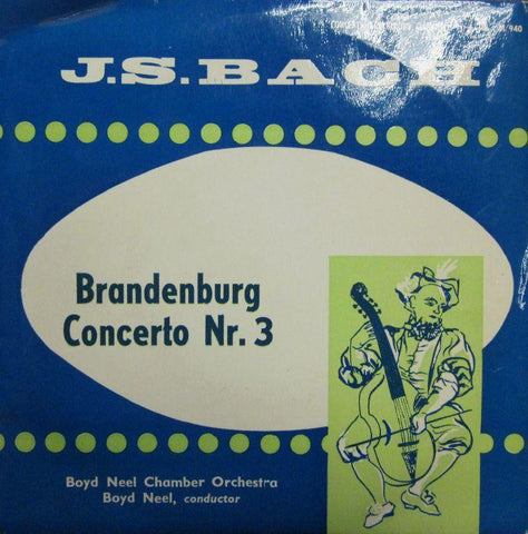 J.S. Bach-Brandenburg Concerto no.3-Concert Hall-7" Vinyl