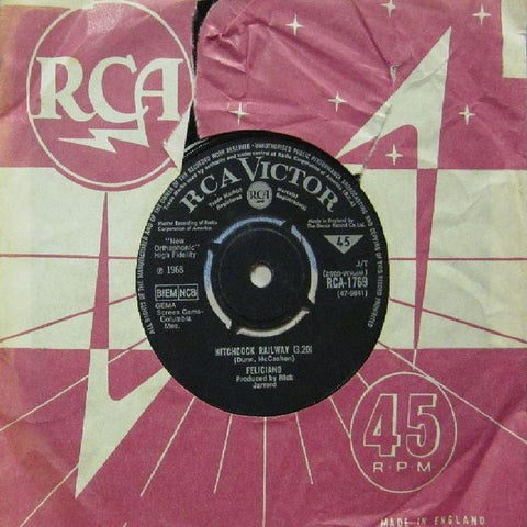 Feliciano-Hitchcock Railway-RCA Victor-7" Vinyl