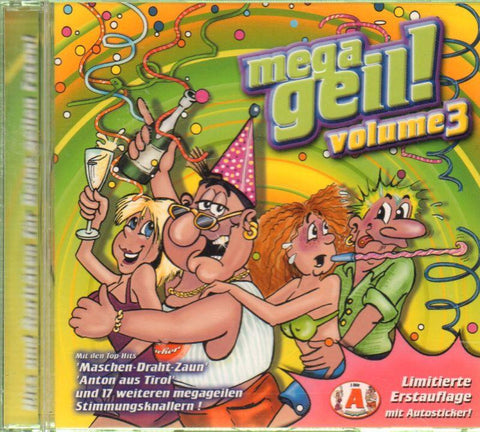 Diverse-Megageil Vol.3-CD Album