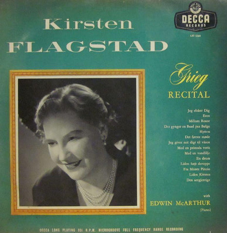 Grieg/Flagstead-Recital-Decca-Vinyl LP