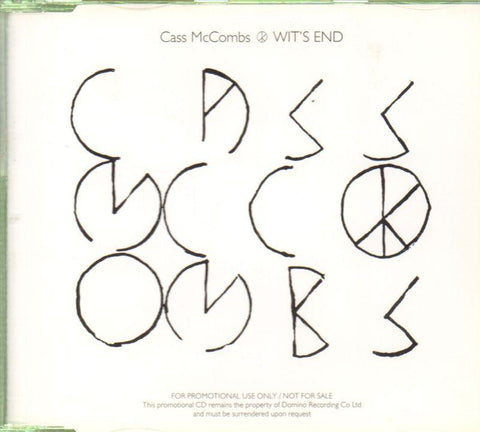 Cass Mccombs-Wit's End-CD Album