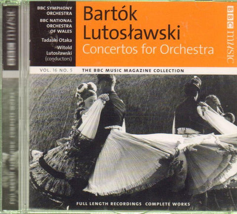 Bartok-Concertos For Orchestra-BBC-CD Album